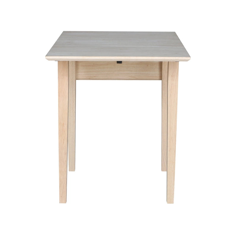 Table de salle à manger style Shaker à abattants International Concepts, petite