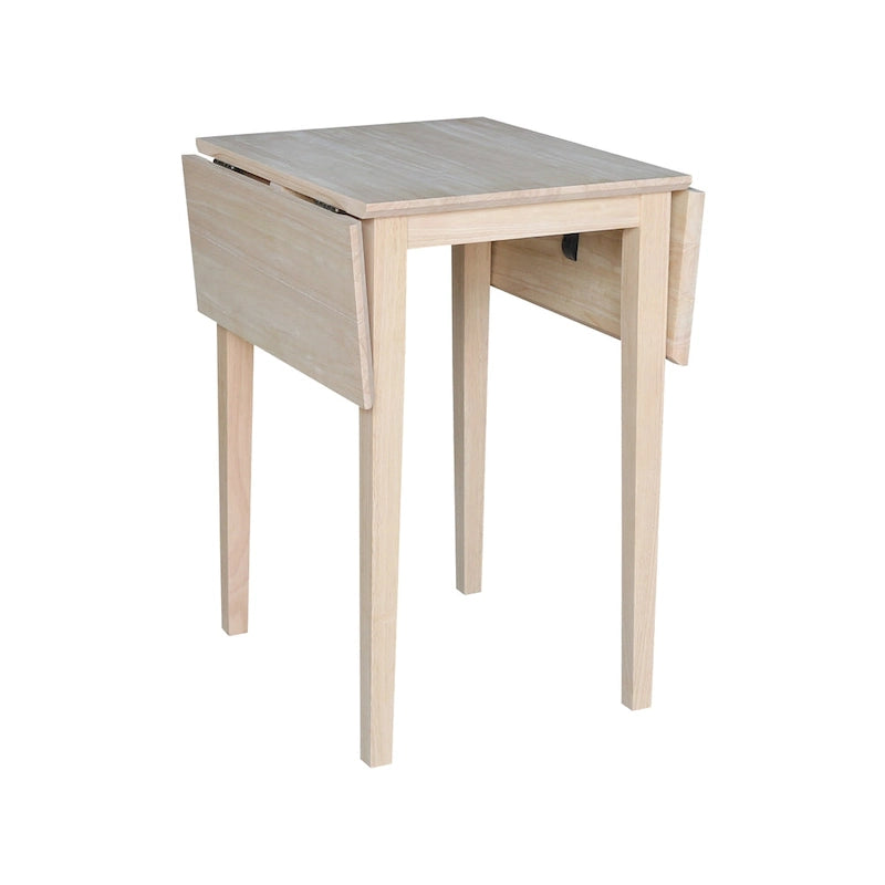 Table de salle à manger style Shaker à abattants International Concepts, petite