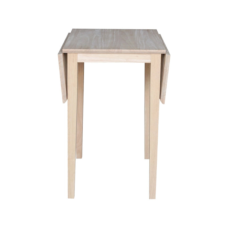 Table de salle à manger style Shaker à abattants International Concepts, petite