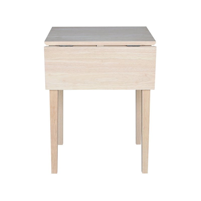 Table de salle à manger style Shaker à abattants International Concepts, petite