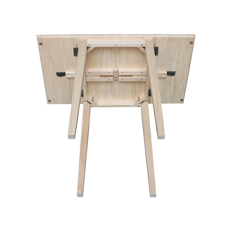 Table de salle à manger style Shaker à abattants International Concepts, petite