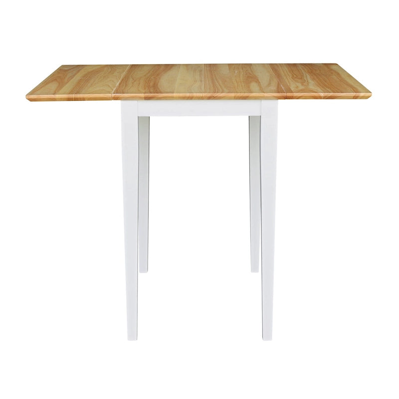 Table de salle à manger style Shaker à abattants International Concepts, petite