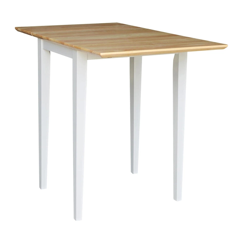 Table de salle à manger style Shaker à abattants International Concepts, petite