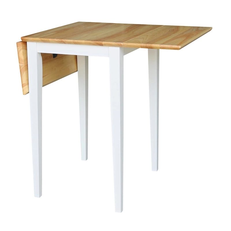 Table de salle à manger style Shaker à abattants International Concepts, petite