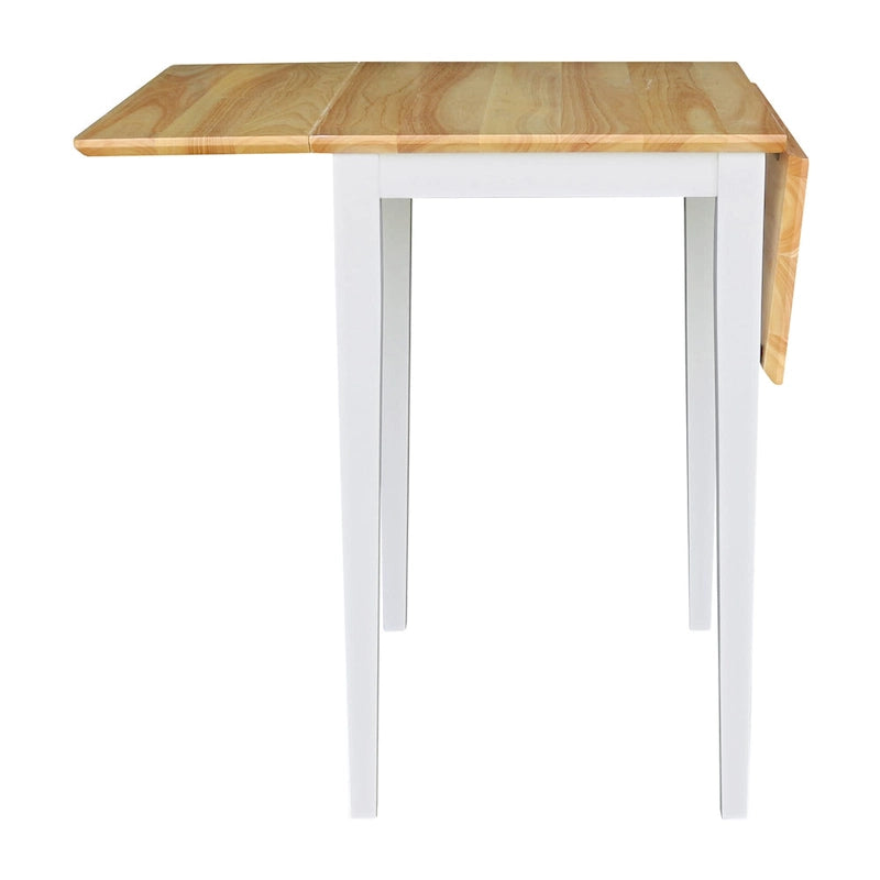 Table de salle à manger style Shaker à abattants International Concepts, petite
