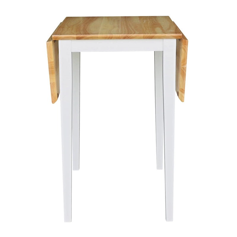 Table de salle à manger style Shaker à abattants International Concepts, petite
