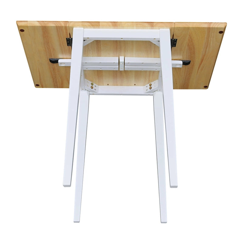 Table de salle à manger style Shaker à abattants International Concepts, petite