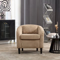 Fauteuil style moderne Fauteuil crapaud avec coussin et oreiller, canapé simple