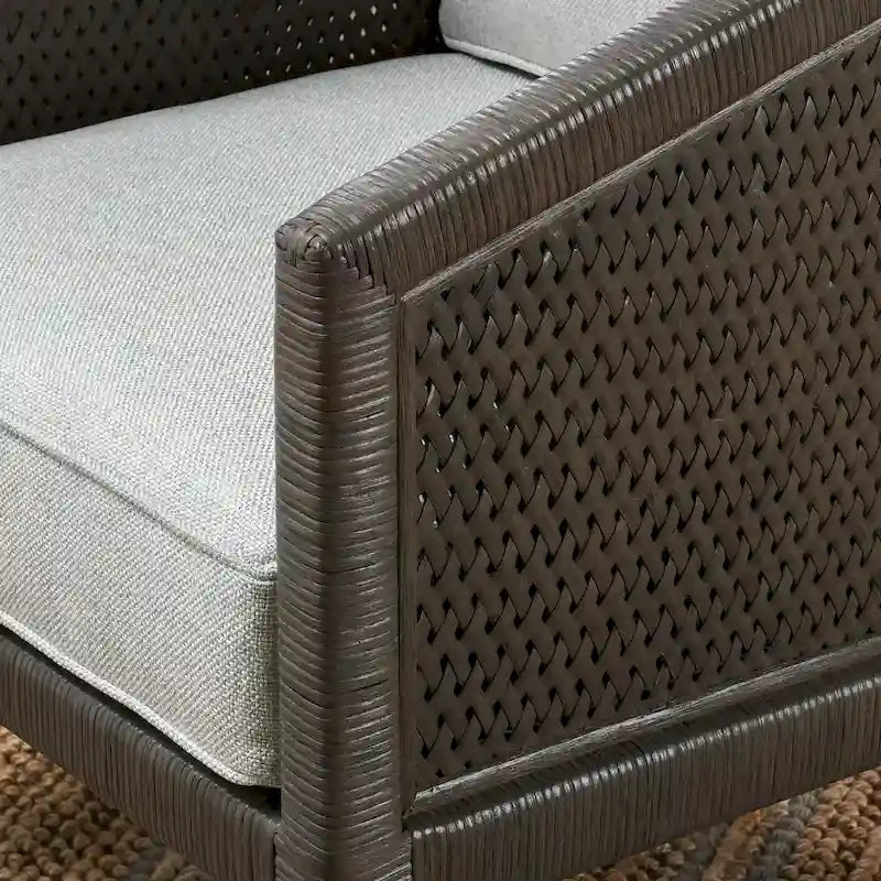 Fauteuil d'appoint en osier Kaitlin Classic Home