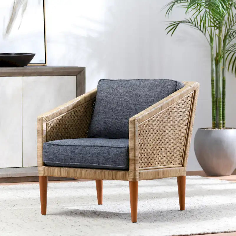 Fauteuil d'appoint en osier Kaitlin Classic Home
