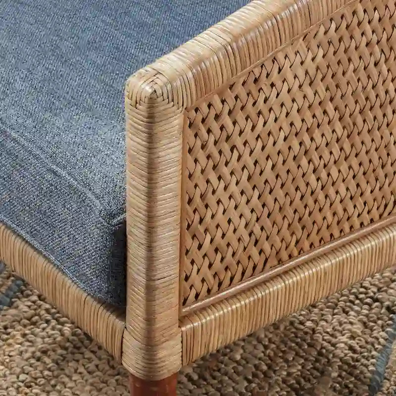 Fauteuil d'appoint en osier Kaitlin Classic Home