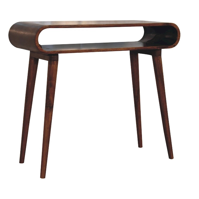 Console en bois massif de style nordique Amaya de Artisan Furniture