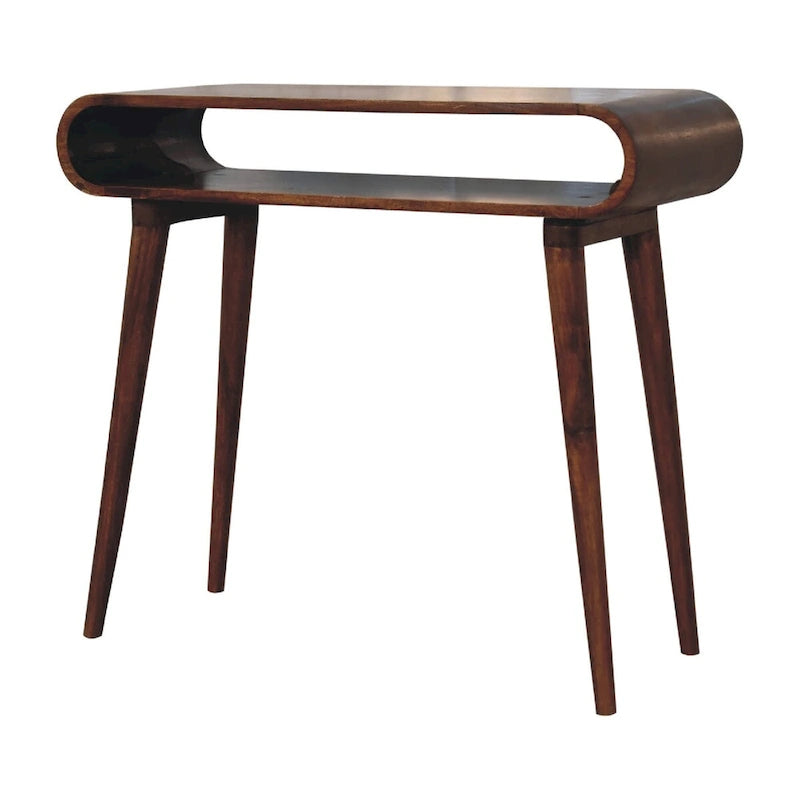 Console en bois massif de style nordique Amaya de Artisan Furniture