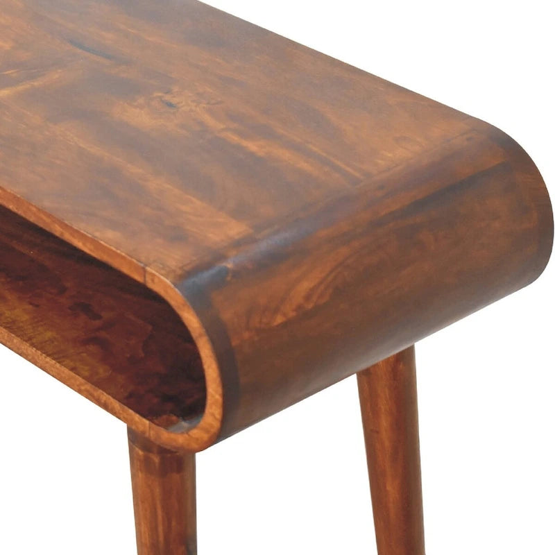 Console en bois massif de style nordique Amaya de Artisan Furniture
