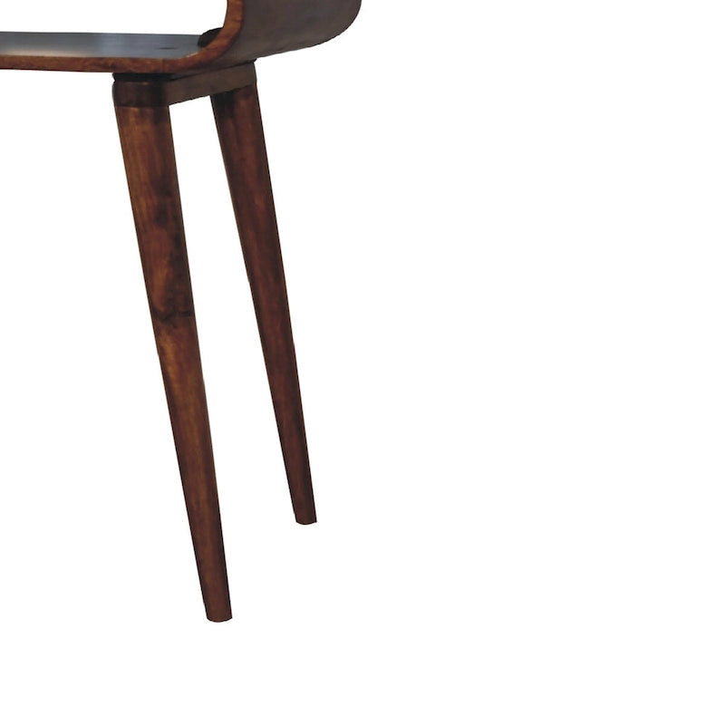 Console en bois massif de style nordique Amaya de Artisan Furniture