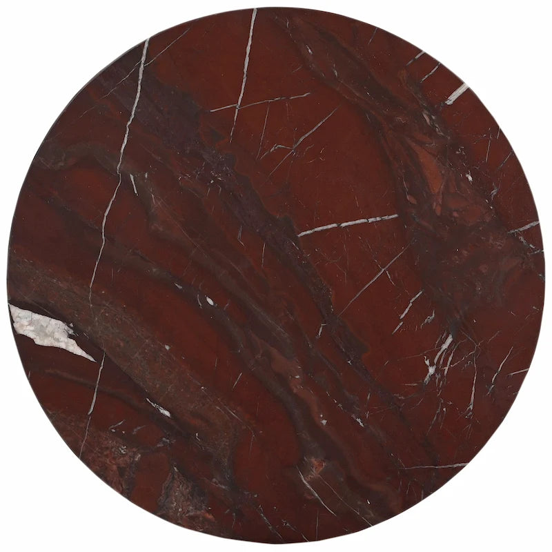 SAFAVIEH Couture Devlin Table d'appoint en marbre - 12Wx12Dx20H