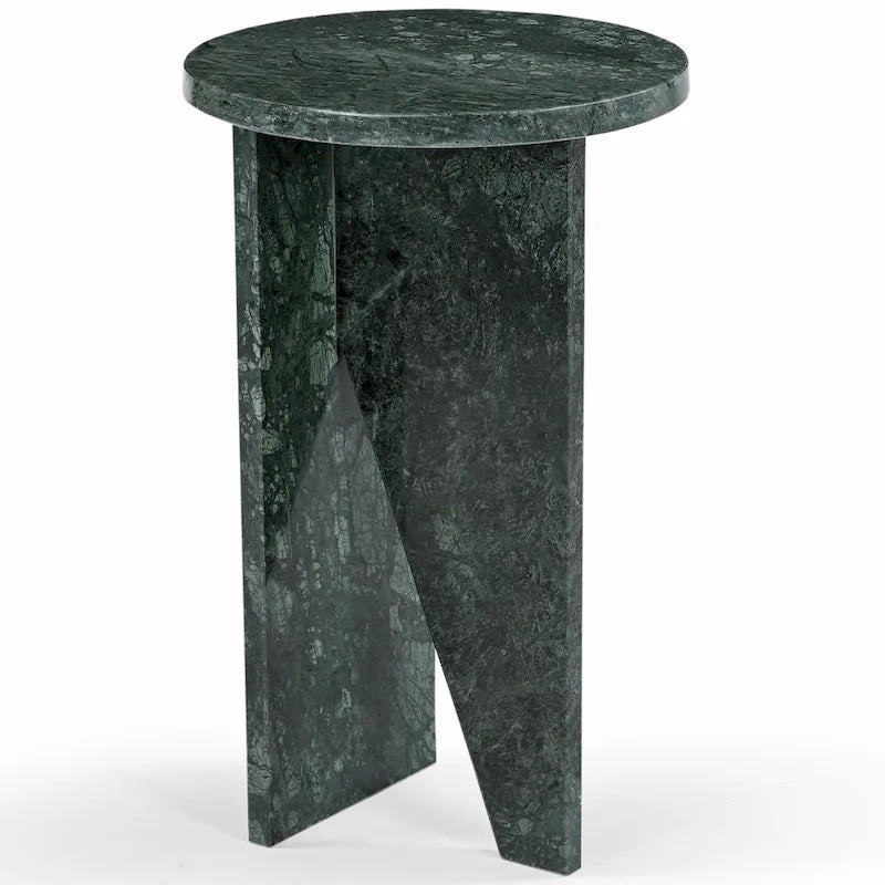 SAFAVIEH Couture Devlin Table d'appoint en marbre - 12Wx12Dx20H