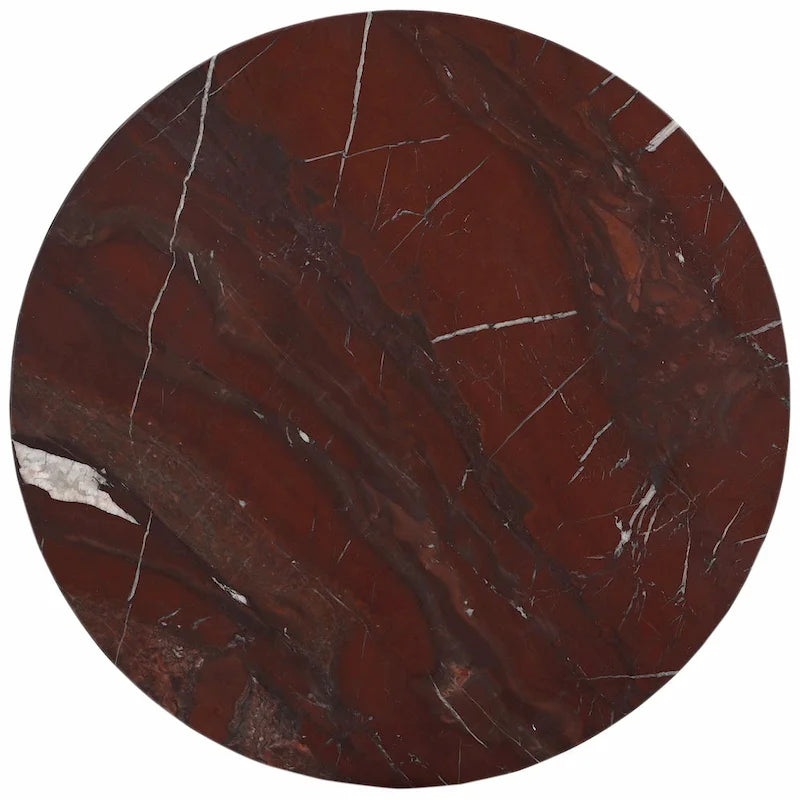SAFAVIEH Couture Devlin Table d'appoint en marbre - 12Wx12Dx20H
