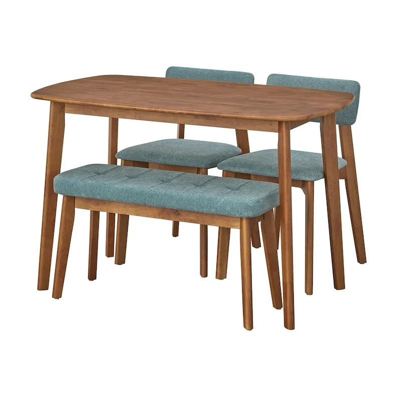 Ensemble de salle à manger 4 pièces en bois massif Nettie de Simple Living