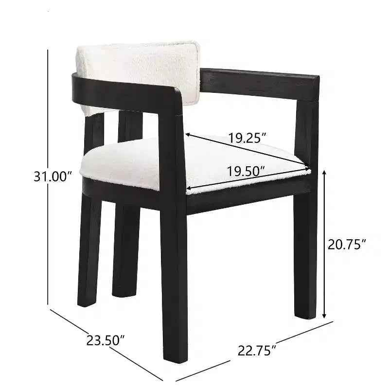 Ensemble de salle à manger rond moderne 5 pièces Christopher Knight Home Shankar avec chaises rembourrées en bois d'hévéa