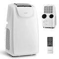 Climatiseur portable Costway 8000 BTU (11 500 BTU ASHRAE) à double tuyau 3 en 1 avec télécommande