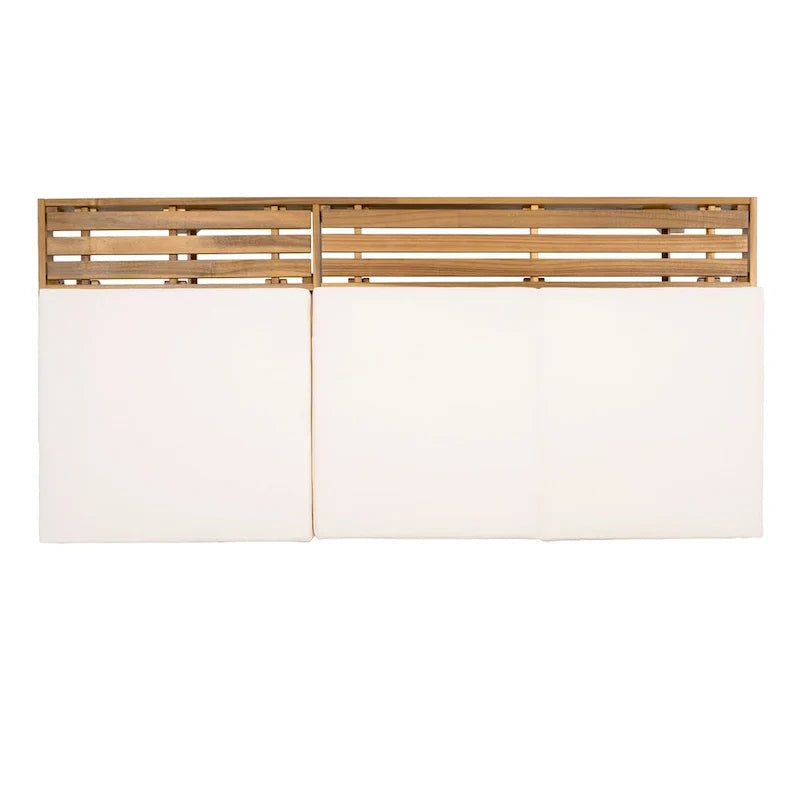 Christopher Knight Home - Ensemble de 2 chaises longues Michael en acacia pour l'extérieur