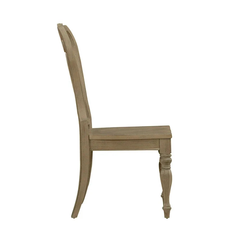 Chaise d'appoint à dossier droit Splat de Magnolia Manor (lot de 2)