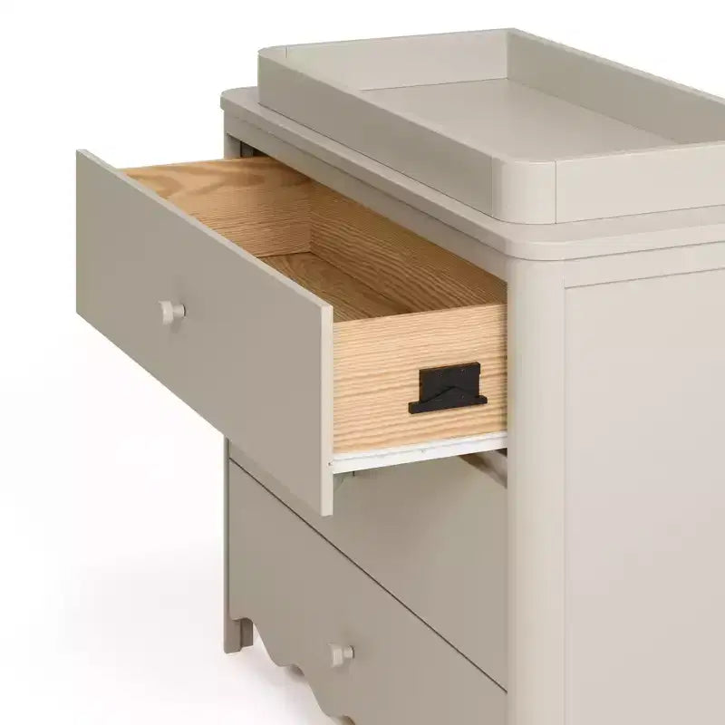 Commode Storkcraft Casablanca à 3 tiroirs avec plateau à langer amovible