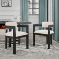 Chaise de salle à manger moderne sophistiquée Conrad avec accoudoirs par Christopher Knight Home