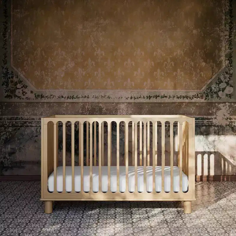 Lit de bébé convertible 3-en-1 de luxe Storkcraft Sicily avec barrière de sécurité pour tout-petit