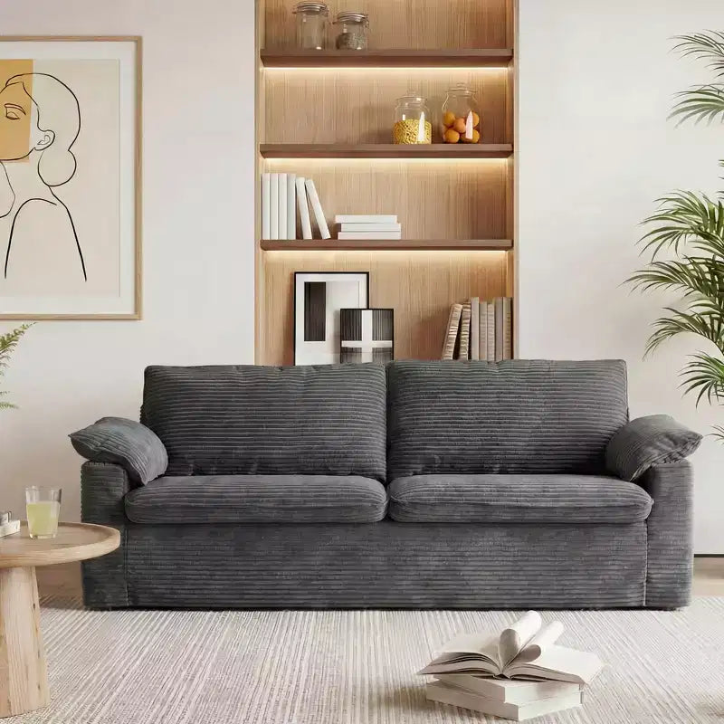 Canapé Dyonery 86 Cloud, assise profonde et accoudoirs larges, cadre robuste, design ergonomique respirant