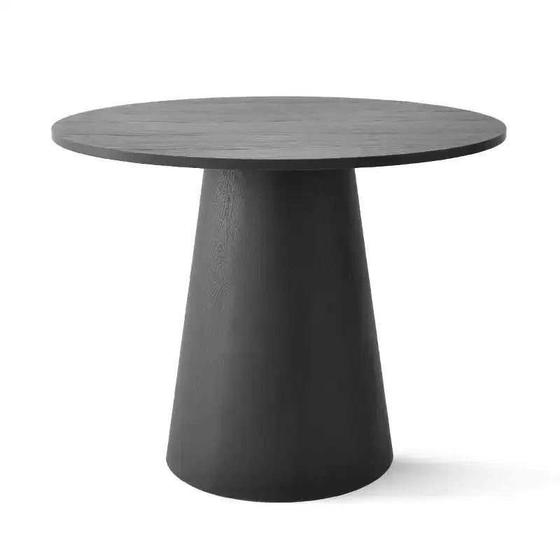 Petit ensemble de salle à manger pour 2 personnes, chaises rembourrées beiges, table à manger ronde sur pied, meubles de cuisine modernes et compacts - Panipeachy