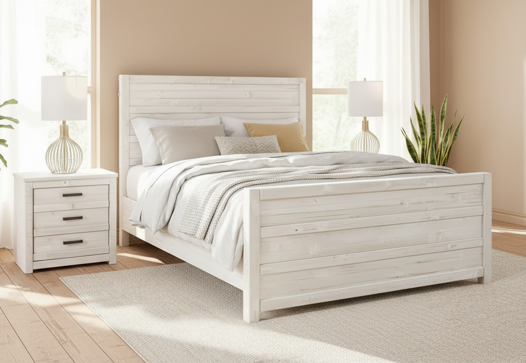 Angled Bedroom Scene