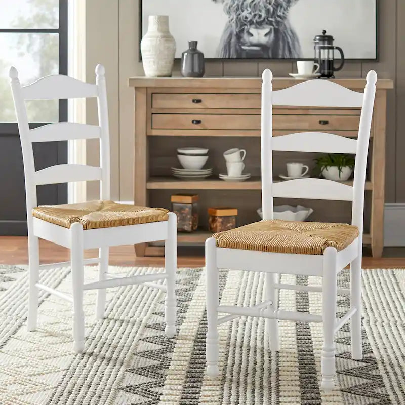 Chaise de salle à manger Jessie Ladder de Simple Living (lot de 2)