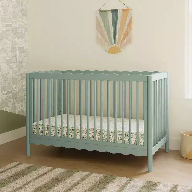 Lit de bébé convertible 4-en-1 Swell de Babyletto avec kit de conversion en lit de tout-petit