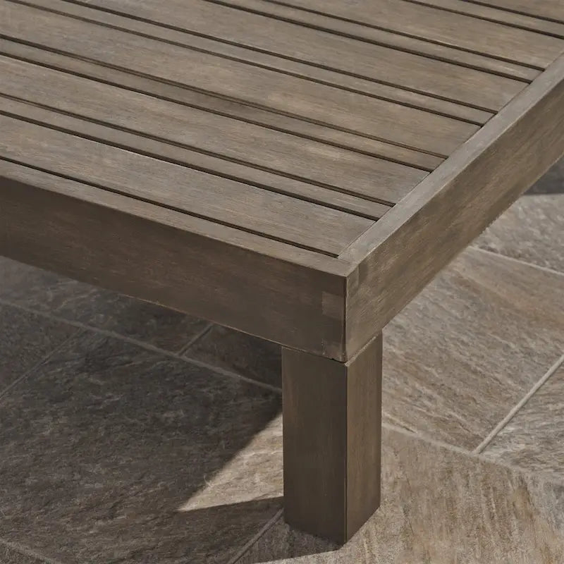 Ensemble de conversation d'extérieur Brava 6 pièces en bois d'acacia par Christopher Knight Home
