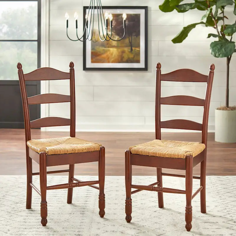 Chaise de salle à manger Jessie Ladder de Simple Living (lot de 2)