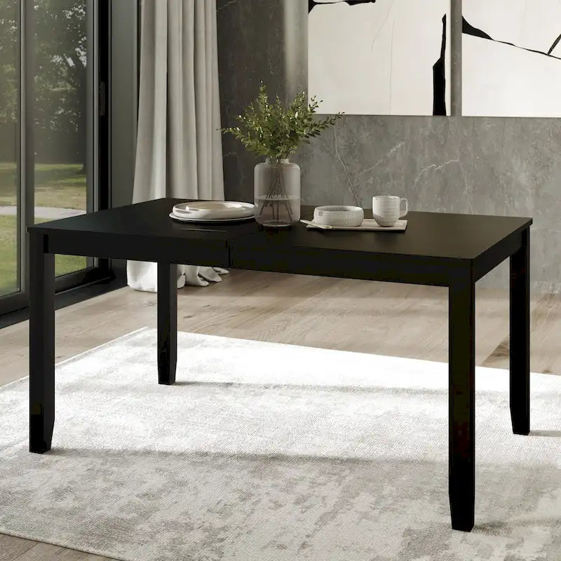Ensemble de salle à manger classique 7 pièces en bois CraftPorch