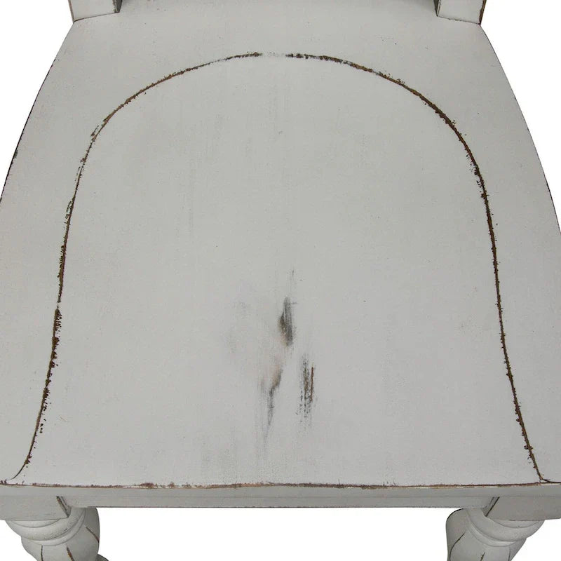 Chaise d'appoint à dossier droit Splat de Magnolia Manor (lot de 2)