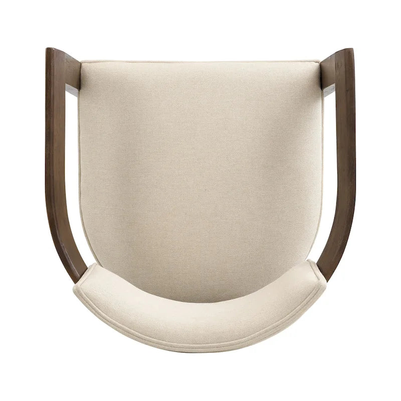 Chaise de salle à manger moderne sophistiquée Conrad avec accoudoirs par Christopher Knight Home