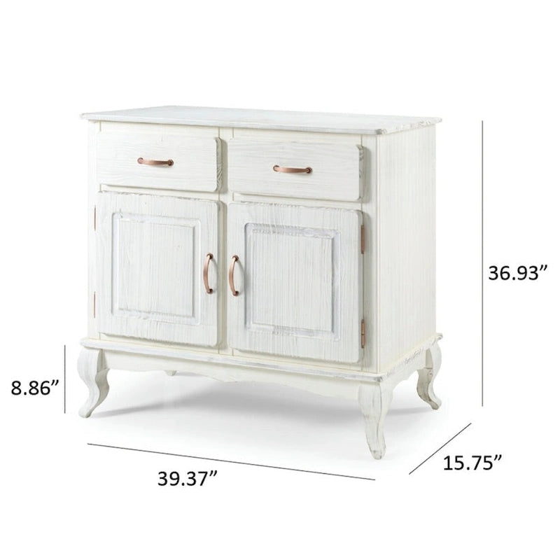 Buffet Vert en Bois