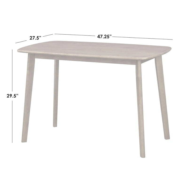 Ensemble de salle à manger 4 pièces en bois massif Nettie de Simple Living