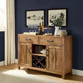 Buffet Crosley Roots en finition naturelle - 52 L x 18 P x 36 H
