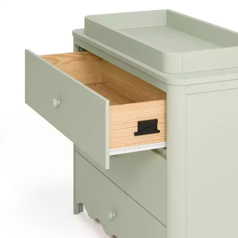 Commode Storkcraft Casablanca à 3 tiroirs avec plateau à langer amovible