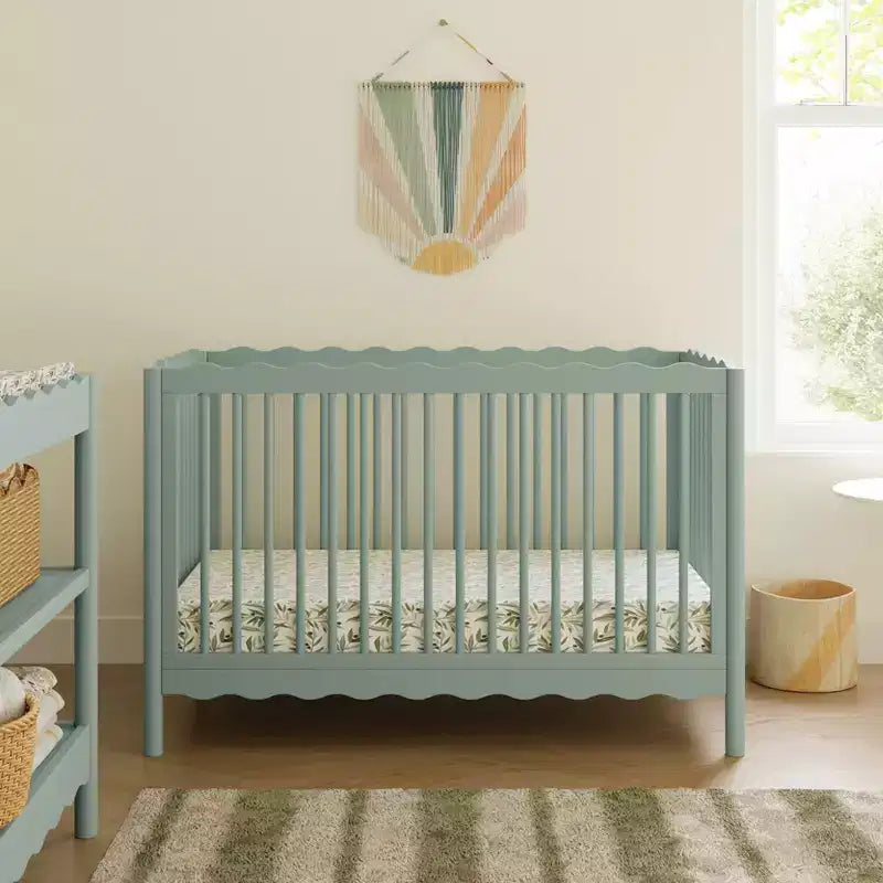 Lit de bébé convertible 4-en-1 Swell de Babyletto avec kit de conversion en lit de tout-petit