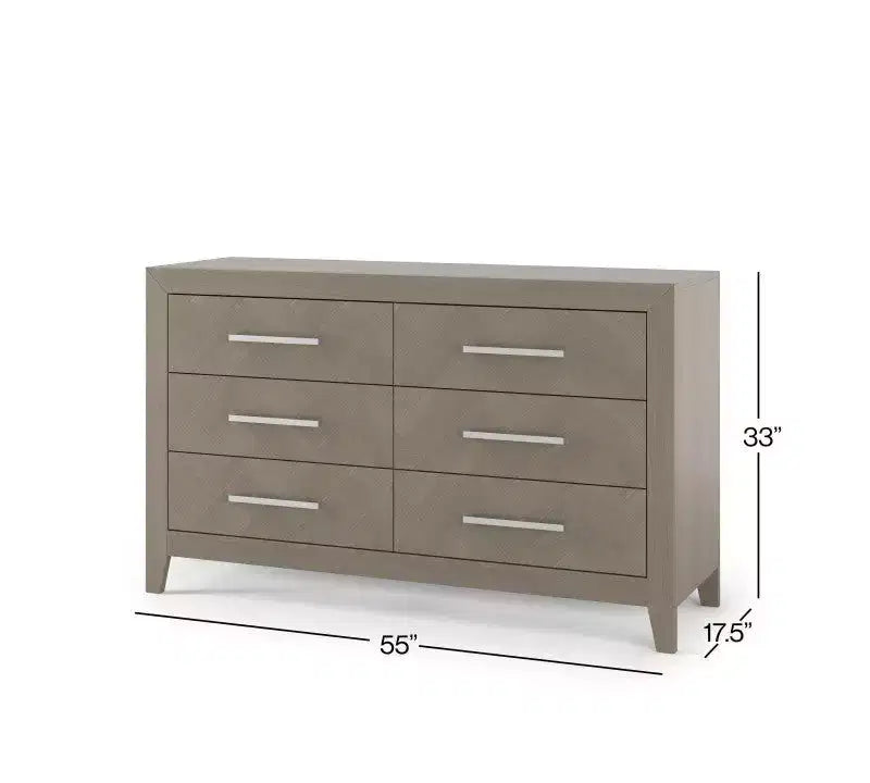 Ensemble de chambre de bébé 3 pièces Child Craft Kieran comprenant un lit de bébé convertible 4-en-1, une commode double et une commode
