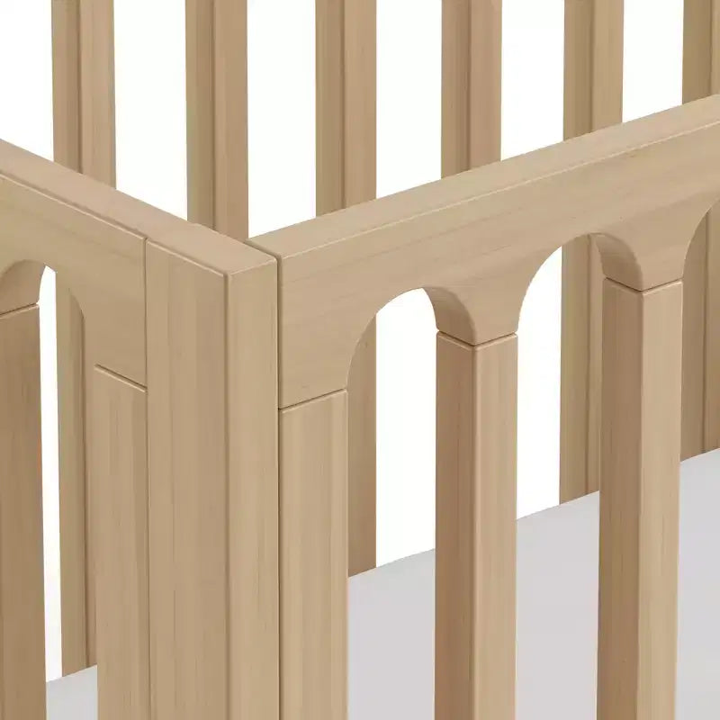 Lit de bébé convertible 3-en-1 de luxe Storkcraft Sicily avec barrière de sécurité pour tout-petit