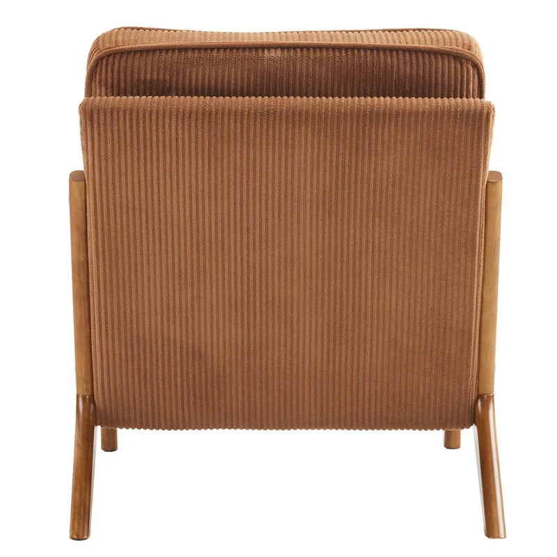 Fauteuil d'appoint rembourré Mid-Century Modern
