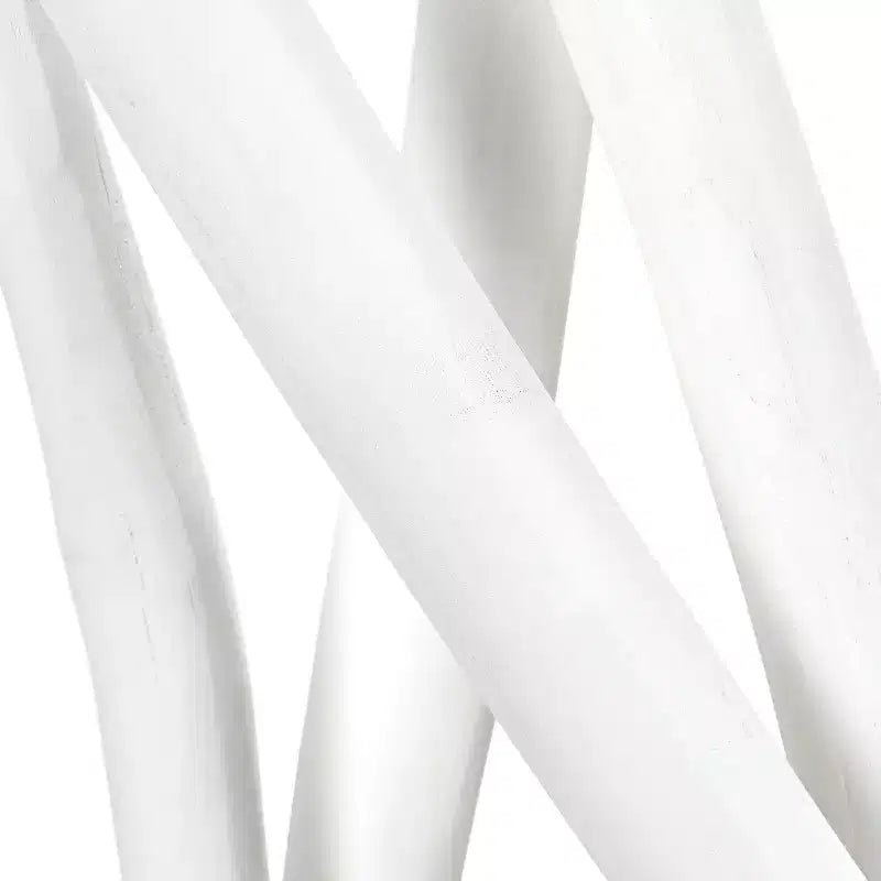 JONATHAN Y Tranquil 39W x 68H Paravent bohème côtier en branches de teck fabriquées à la main, un seul panneau