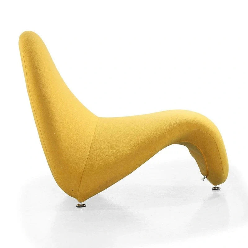 Fauteuil d'appoint en mélange de laine